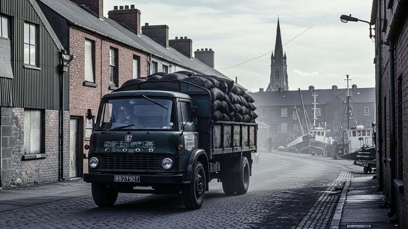 침묵이 스며든 항구의 공기