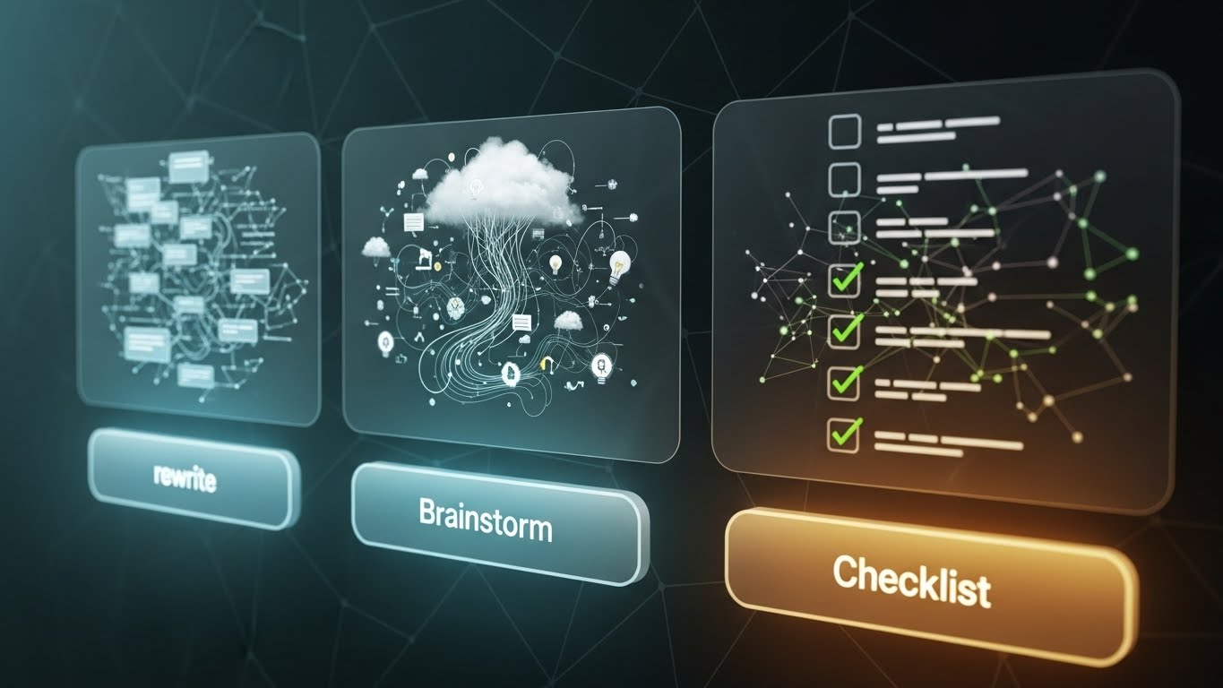 세 가지 루틴으로 바로 써먹기